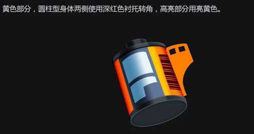 ‘Photoshop制作逼真漂亮的胶卷图标‘
