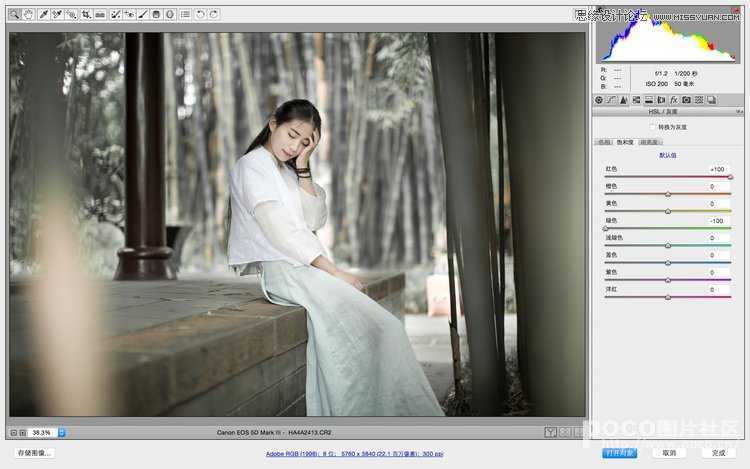 ‘Photoshop详细解析唯美的古风人像后期调色技巧教程‘