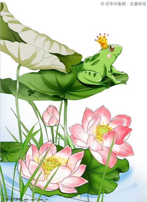 ‘photoshop打造可爱的刁蛮公主卡通漫画‘