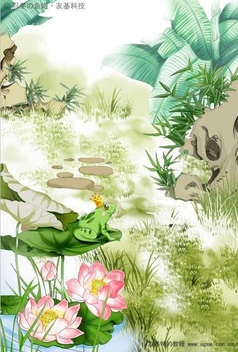 ‘photoshop打造可爱的刁蛮公主卡通漫画‘