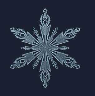 ‘Photoshop设计制作非常酷的冰冻雪花文字‘