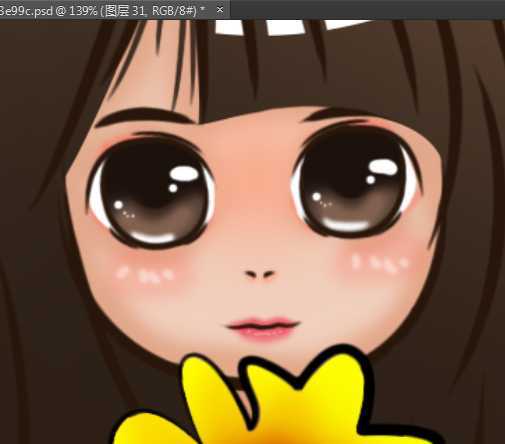 ‘手把手教你用PS把真人照片变成q版卡通漫画图片‘