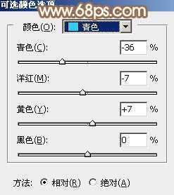 ‘Photoshop为花丛中的美女加上甜美的淡粉色‘