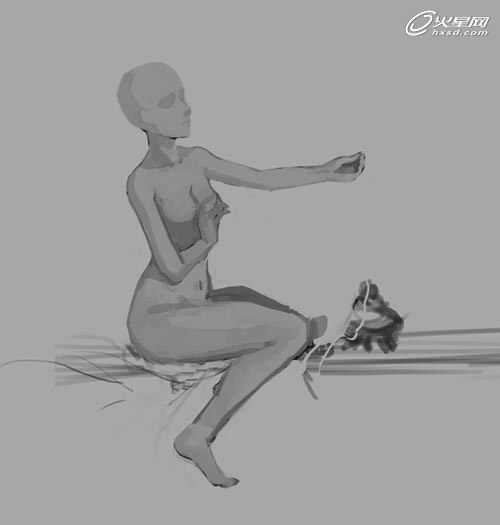 ‘Photoshop绘制出细腻佛道角色插画教程‘