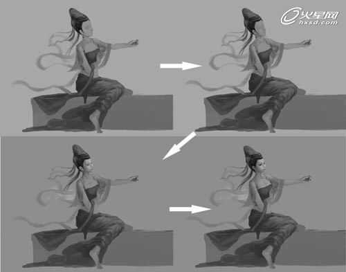 ‘Photoshop绘制出细腻佛道角色插画教程‘