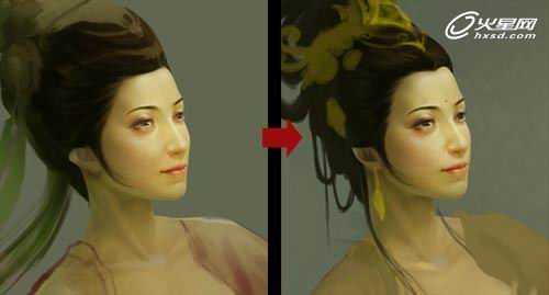 ‘Photoshop绘制出细腻佛道角色插画教程‘
