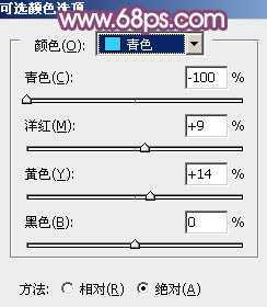 ‘Photoshop将偏暗野花中的美女图片调制出纯美的淡黄色‘