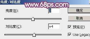 ‘Photoshop将偏暗野花中的美女图片调制出纯美的淡黄色‘