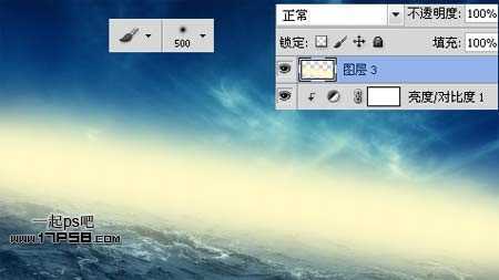 ‘photoshop合成神话飞龙火烧商船壁纸效果‘