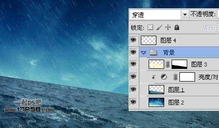 ‘photoshop合成神话飞龙火烧商船壁纸效果‘