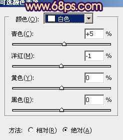 ‘Photoshop为树林人物图片调制出灿烂的青黄阳光色效果‘