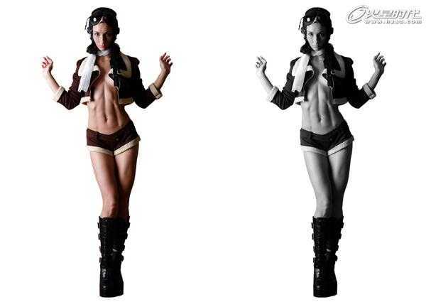 ‘photoshop合成潮流风格真人艺术插画‘