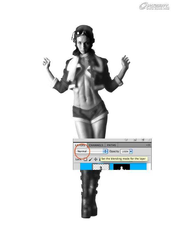 ‘photoshop合成潮流风格真人艺术插画‘