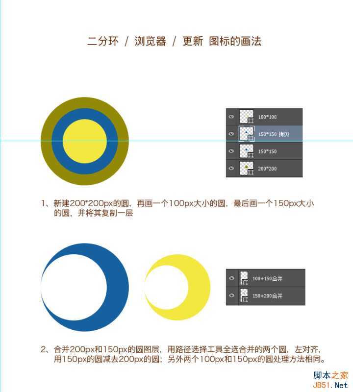 Photoshop巧用路径绘制时尚的浏览器图标,PS教程,思缘教程网