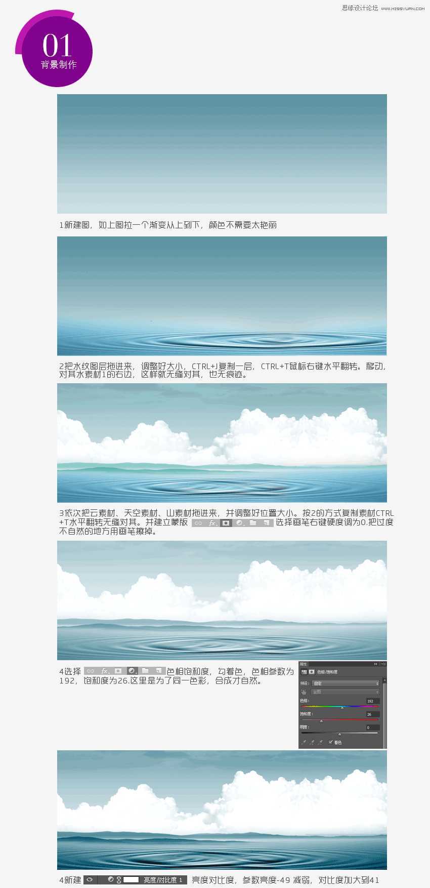 ‘Photoshop淘宝全屏海报制作全程解析‘