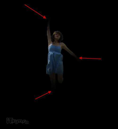 ‘photoshop经典合成梦幻的光影天使‘