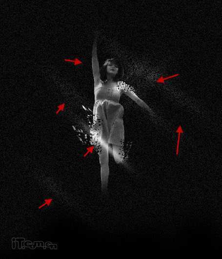 ‘photoshop经典合成梦幻的光影天使‘