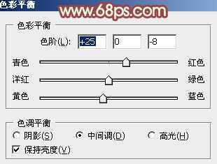 ‘Photoshop为外景美女图片调制出甜美的淡红色‘