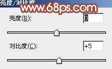 ‘Photoshop为外景美女图片调制出甜美的淡红色‘