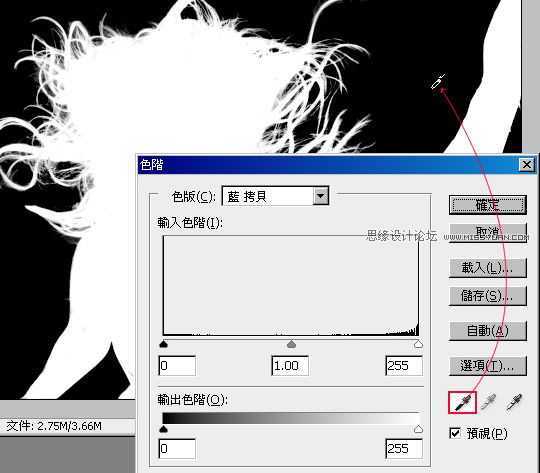 ‘Photoshop扣除复杂背景中的发丝‘