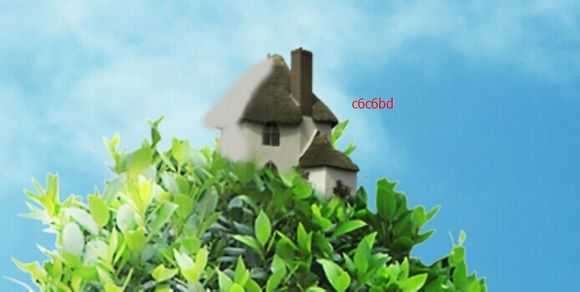 ‘PS教你打造超现实主义作品：长在身上的树‘