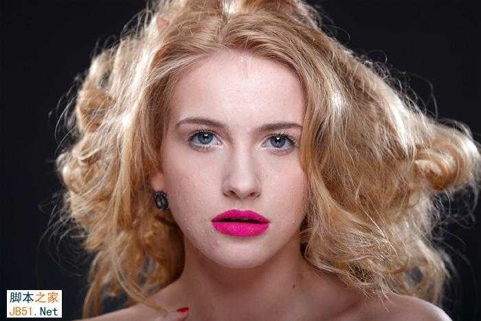 ‘PS为高清人像美化及双曲线磨皮教程‘