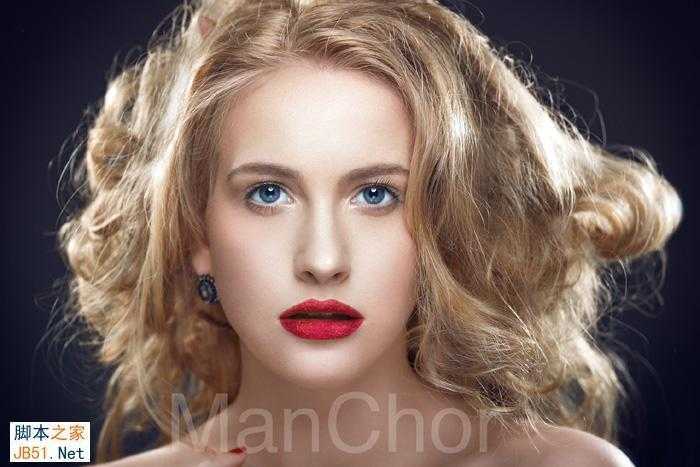 ‘PS为高清人像美化及双曲线磨皮教程‘