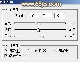 ‘Photoshop为水边的美女图片加上暗调金秋色‘