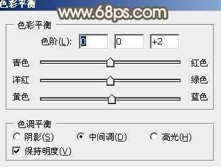 ‘Photoshop为水边的美女图片加上暗调金秋色‘