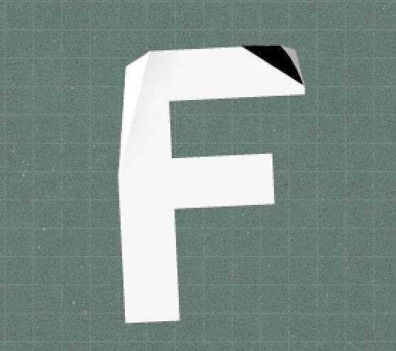 ‘Photoshop制作褶皱纹理的纸张字‘