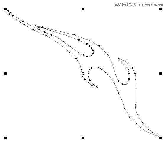 CorelDraw绘制时尚的蝴蝶花纹图案教程,PS教程,思缘教程网