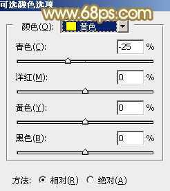 ‘Photoshop为村道上的美女加上绚丽的秋季阳光色‘
