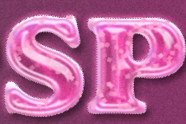 ‘Photoshop打造炫丽紫色字体效果‘