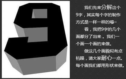 ‘Photoshop制作非常有冲击力的立体字海报教程‘