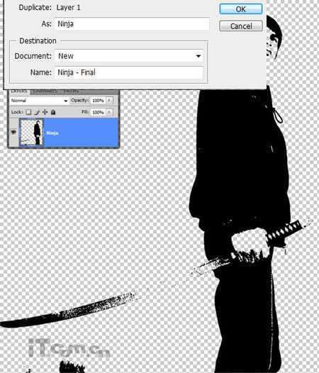 ‘Photoshop将人物图片处理为黑白素描插画‘