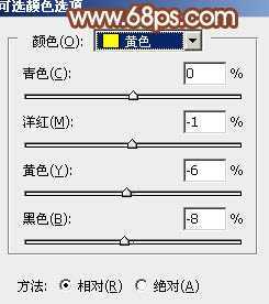 ‘Photoshop打造唯美的橙红色树林人物图片‘