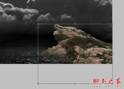 ‘photoshop合成制作正在召唤暴风雨的女巫‘