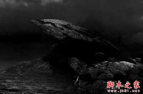 ‘photoshop合成制作正在召唤暴风雨的女巫‘
