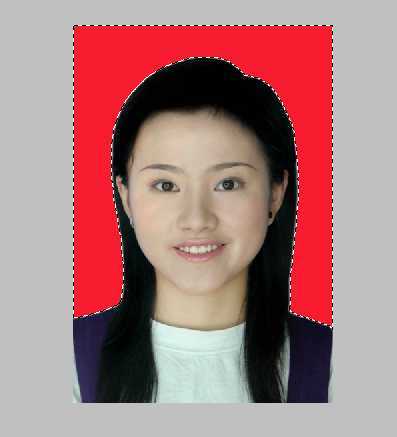 ‘用PS教你如何改变寸照的背景颜色示例教程‘