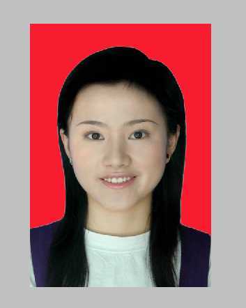 ‘用PS教你如何改变寸照的背景颜色示例教程‘