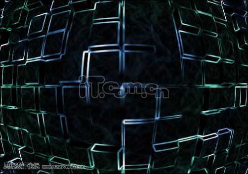 ‘Photoshop利用滤镜制作超次元空间特效‘