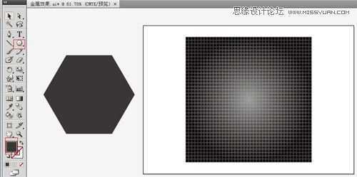 Illustrator多边形工具绘制质感素材,PS教程,思缘教程网