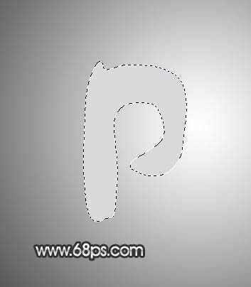 ‘Photoshop制作表面凹凸不平的银质金属字‘