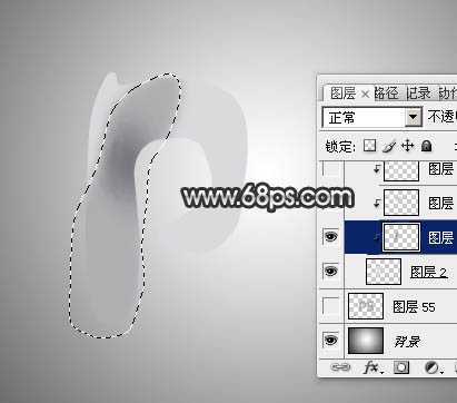 ‘Photoshop制作表面凹凸不平的银质金属字‘