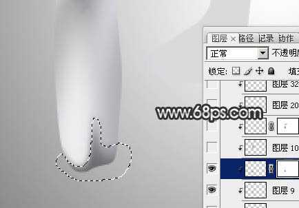 ‘Photoshop制作表面凹凸不平的银质金属字‘