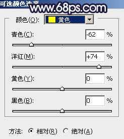 ‘Photoshop为水边的美女调制出暗调霞光色‘