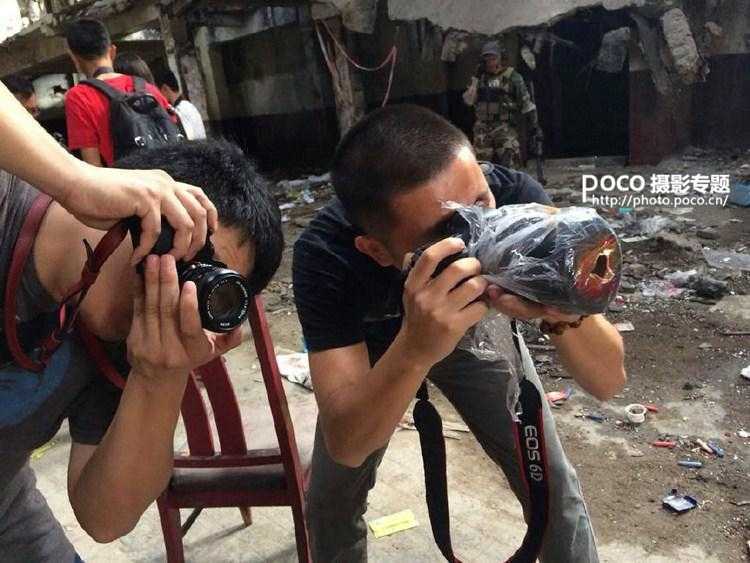 ‘Photoshop给废墟人像添上一抹梦幻粉色朦胧美效果‘