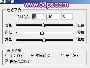 ‘Photoshop将草地上的美女图片调制出漂亮的淡调蓝紫色‘