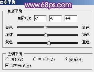 ‘Photoshop将草地上的美女图片调制出漂亮的淡调蓝紫色‘