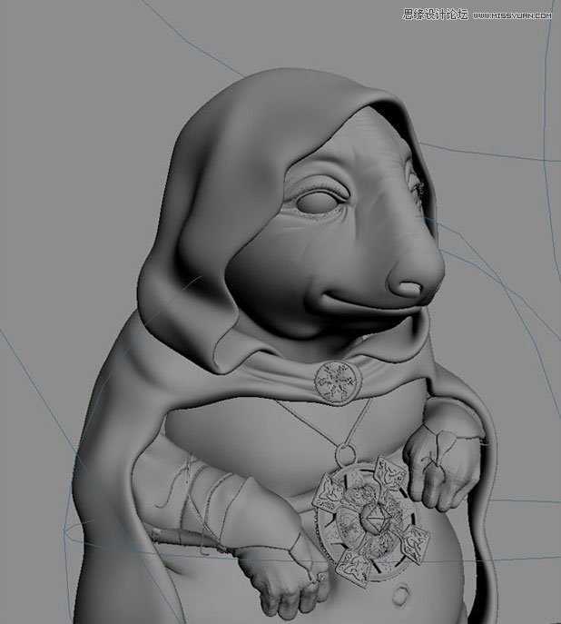 3DMAX制作身穿盔甲的外星人教程,破洛洛